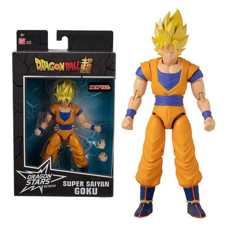 Figura Articulada - Dragon Ball Z - Goku - Super Saiyan - 15 cm - Fun