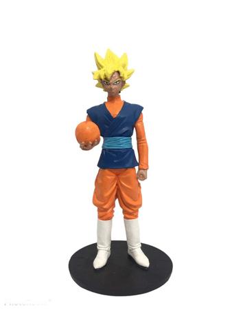 Boneco Goku Ssj Super Sayajin 1 Dragonball Z Super 20Cm em