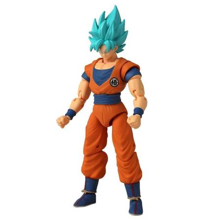 Boneco Goku Super Sayadin Blue Dragon Ball Super Bandai - Fun F0069-9