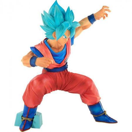 Boneco Goku Super Saiyajin Blue Dragon Ball 30 Cm Original - R$ 329