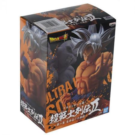 Brinquedo Boneco Goku Instinto Superior Cabelo Cinza Promoçã