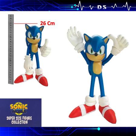 Boneco Grande Sonic Sega Coleção Presente De Aniversario