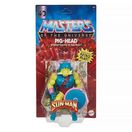 Imagem de Boneco He-Man Masters Of The Universe 40 Anos Pig-Head GNN84 HDT01 - Mattel