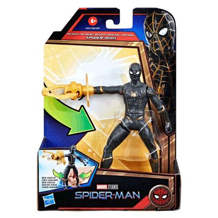 Imagem de Boneco Homem Aranha Preto No Way Home Action Figure Hasbro