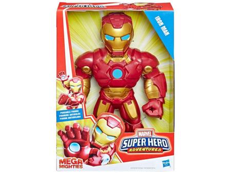 Imagem de Boneco Homem de Ferro Marvel Super Hero Adventures - Hasbro