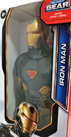 Imagem de Boneco Homem de Ferro Vingadores Armadura Dourada Figura Marvel Titan Hero Coleção 30 cm
