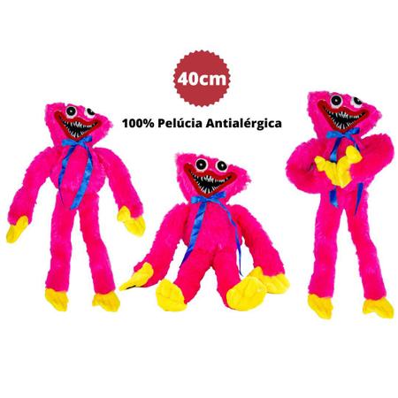 Boneco Pelúcia Personagens Pop Play Time Huggy Wuggy, Kissy Missy Mommy  Long Legs