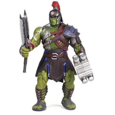 Imagem de Boneco Hulk 20cm Gladiador Thor Ragnarok Articulado