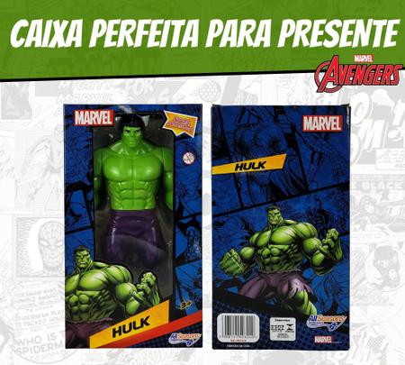 Imagem de Boneco Hulk Articulado Gigante Vingadores Original Qualidade