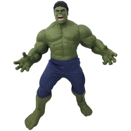 Imagem de Boneco Hulk Gigante Avengers 55 Cm Articulado
