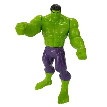 Imagem de Boneco Hulk Marvel Original Articulado Vingadores 23 Cm - SEMAAN