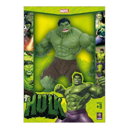 Imagem de Boneco Hulk Verde Gigante Marvel Vingadores Articulado Mimo