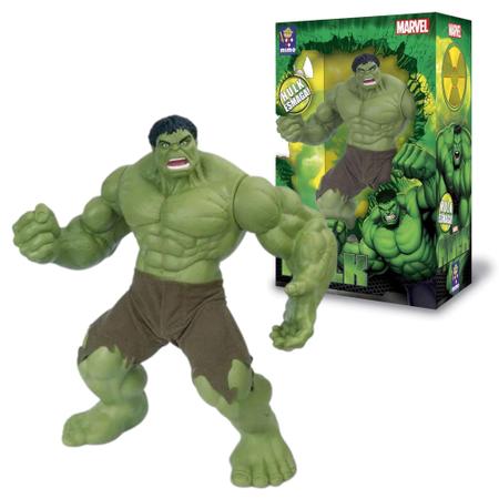 Imagem de Boneco Hulk Verde Gigante Marvel Vingadores Articulado Mimo
