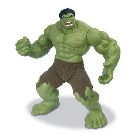 Imagem de Boneco Hulk Verde Gigante Marvel Vingadores Articulado Mimo