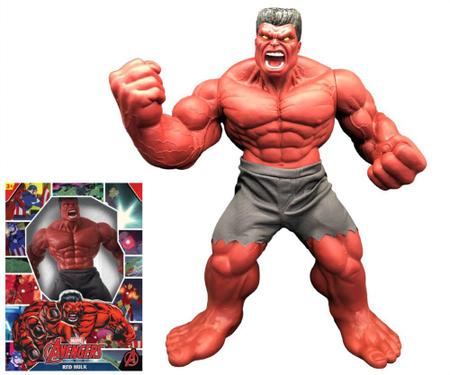 Imagem de Boneco Hulk Vermelho Gigante Marvel Articulado Revolution