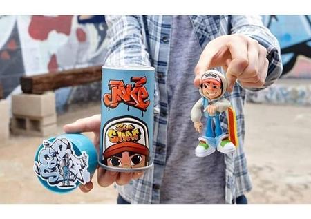 Coleção 04 Bonecos Miniaturas do Personagem Jake do Jogo Subway Surfers -  Bangtoys - Bonecos - Magazine Luiza