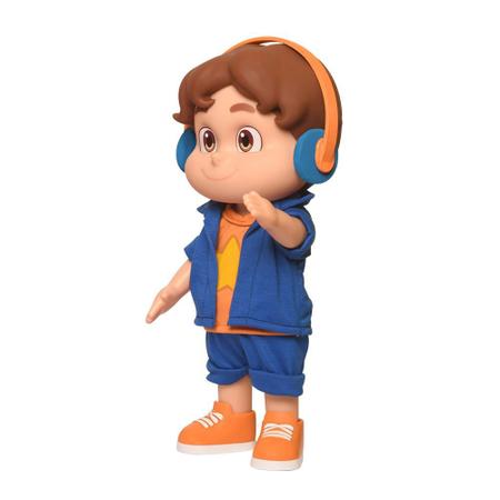 Imagem de Boneco JP Youtuber Com Fone Baby Brink 1056 Fala 14frases