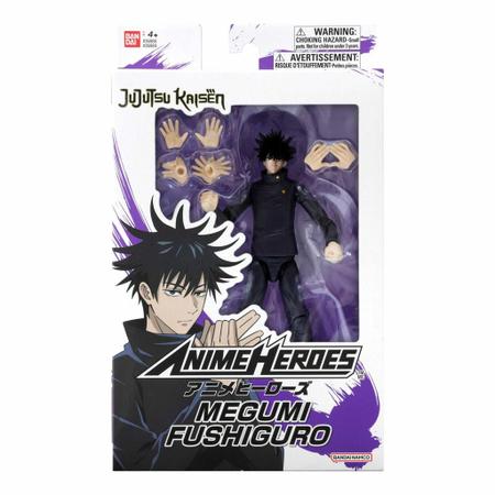 Imagem de Boneco Jujutsu Kaisen Anime Heroes Megumi Fushiguro Bandai F01004