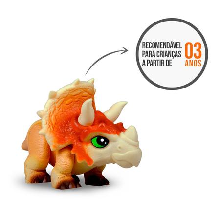 Boneco Dinossauro Baby Dino Triceratops Jurassic World - Tem Tem Digital -  Brinquedos e Papelaria, aqui tem!