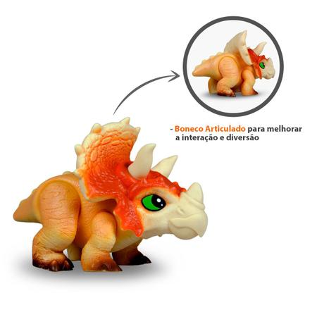 Boneco Dinossauro Baby Dino Triceratops Jurassic World - Tem Tem Digital -  Brinquedos e Papelaria, aqui tem!