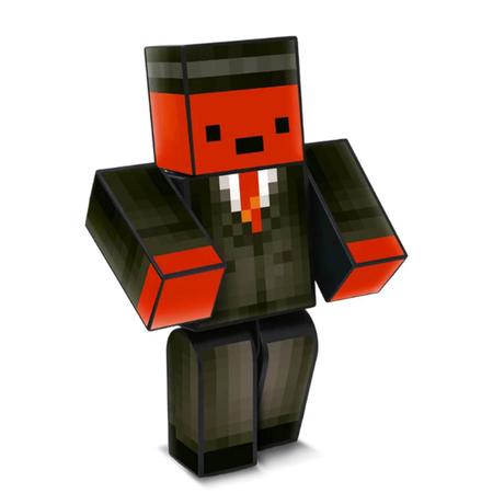 Boneco Problems 25cm - Minecraft