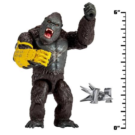 Imagem de Boneco Kong Com Luva B.E.A.S.T. 15 Cm Godzilla Vs Kong 35545