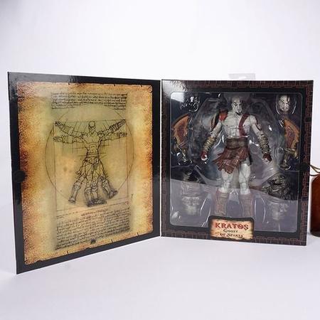 Kit 2 Bonecos Kratos God of War 3 e Ragnarok Action Figure - Super Size  Figure Collection - Action Figures - Magazine Luiza