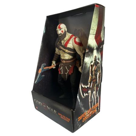 Kit 2 Bonecos Kratos God of War 3 e Ragnarok Action Figure - Super Size  Figure Collection - Action Figures - Magazine Luiza