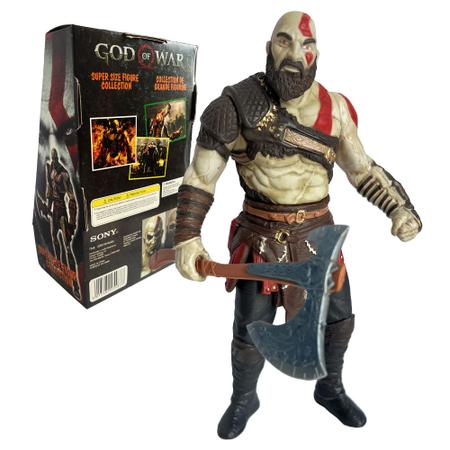 Imagem de Boneco Kratos Ragnarok Articulado Action Figure God of War