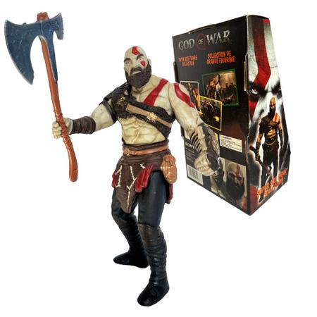 Imagem de Boneco Kratos Ragnarok Articulado Action Figure God of War
