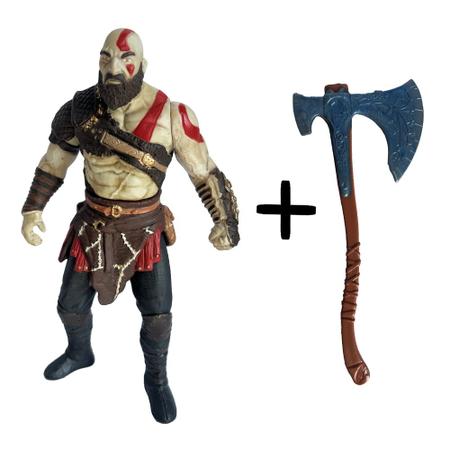 Kit 2 Bonecos Kratos God of War 3 e Ragnarok Action Figure - Super Size  Figure Collection - Action Figures - Magazine Luiza