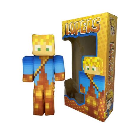 Boneco Lopers r Minecraft - 35cm