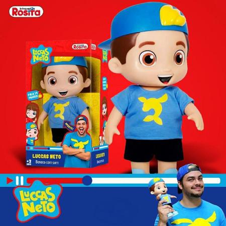 Boneco Luccas Neto fala 14 Frases - Baby Brink - Boneco Luccas Neto -  Magazine Luiza