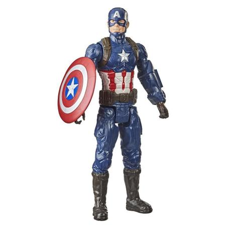 Imagem de Boneco Marvel Captain America Titan Hero Series Hasbro