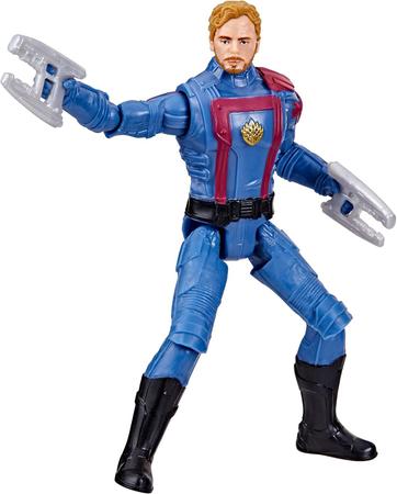 BONECO GUARDIOES DA GALAXIA FIGURA ELETRONICA STAR LORD HASBRO A8685 9501