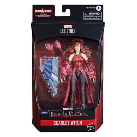 Boneco Marvel Legends Build a Figure Scarlet Witch HQ B0438 - Hasbro -  Bonecos - Magazine Luiza