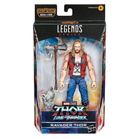 Imagem de Boneco Marvel Legends Series Thor: Love and Thunder Ravager Thor Hasbro, Figura 15cm - F1408