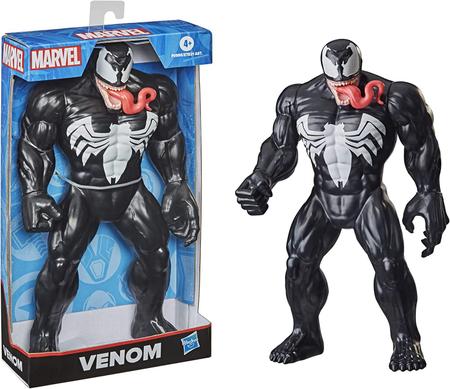 Imagem de Boneco Marvel Olympus - Venom -Hasbro, Preto, branco e vermelho
