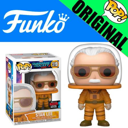 Boneco Marvel Stan Lee Astronauta New York Comic Con 2019 Pop