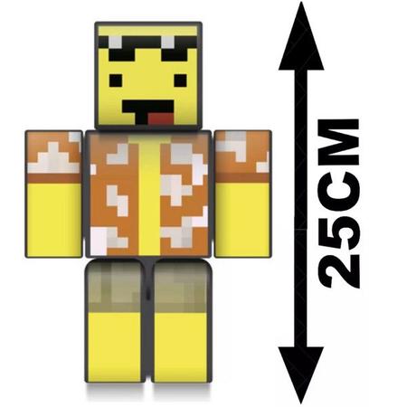 Boneco Problems 25cm - Minecraft