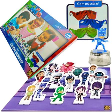 Jogo da Memória do PJ Masks para o dia das crianças