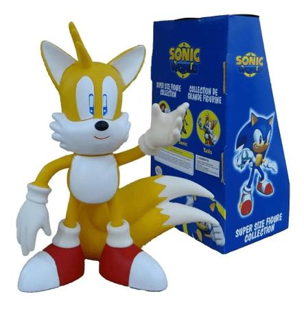 Boneco Sonic Collection Articulado 23 Cm Na Caixa