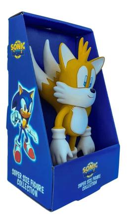 Boneco Action Figure Sonic Grande Super Size - 23Cm - Sonic - Casa