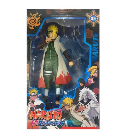 Minato Namikaze Action Figure Boneco 17cm - Quarto Hokage