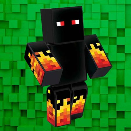 Boneco r Athos Minecraft Articulado - Algazarra 25CM E 35CM - Boneco  Minecraft - Magazine Luiza