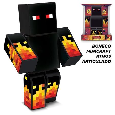 Imagem de Boneco Minecraft Athos - Problems - Authentic Gamer 35cm