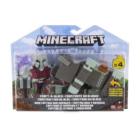 Boneco minecraft mattel