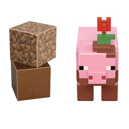 Figura Básica Minecraft - Caves and Cliffs - Piglin - Mattel -  superlegalbrinquedos