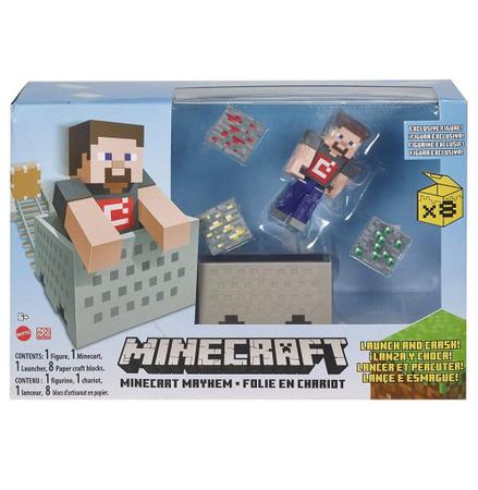 Imagem de Boneco Minecraft Mayhem Playset - Mattel