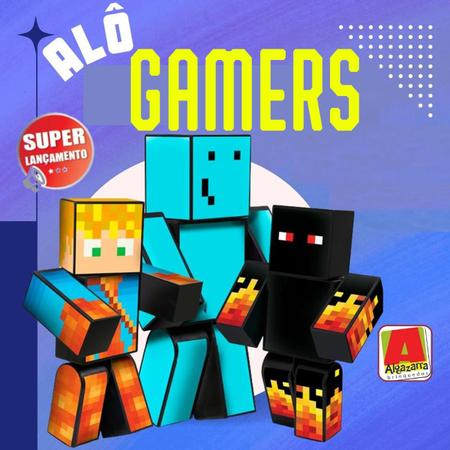 Boneco Problems Minecraft Streamers 35 Cm Jogo